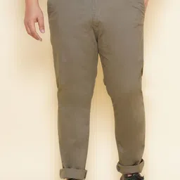 John Pride Men Plus Size Classic Mid Rise Easy Wash Chinos-image-82