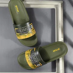 SPYKAR Men Printed Sliders-image-63