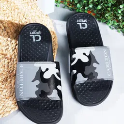 Carlton London sports Men Printed Sliders-image-43