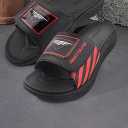 Red Tape Men Printed Sliders-picture-15