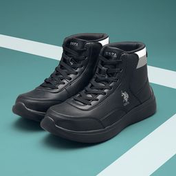 U.S. Polo Assn. Men LINETTI Mid Top Comfort Insole Sneakers-image-52