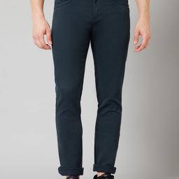 Cantabil Men Mid-Rise Comfort Fit Cotton Trousers-image-82