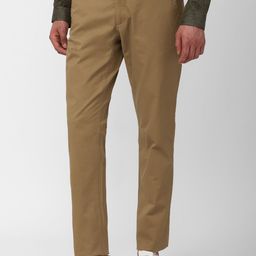SIMON CARTER LONDON Men Slim Fit Mid-Rise Trousers-image-74