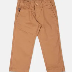 U.S. Polo Assn. Kids Boys Regular Fit Mid-Rise Trousers-image-57