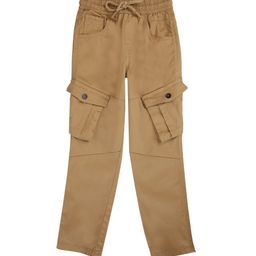 Gini and Jony Boys Mid Rise Cotton Cargo Trousers-image-76
