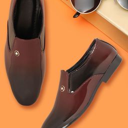 BAESD Boys Round Toe Slip-On Loafers-47