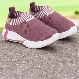HOOH Now Comfort in Fashion Kids Striped Slip-On Sneakers-image-20