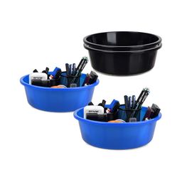 Kuber Industries Black Set of 4 Regular Desk Organiser Organisers-5