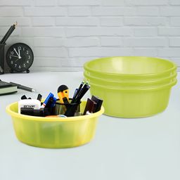 Kuber Industries Green Set of 4 Regular Desk Organiser Organisers-45