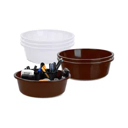 Kuber Industries White Set of 6 Regular Desk Organiser Organisers-96