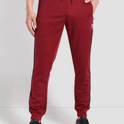 U.S. Polo Assn. Men Brand Logo Printed Straight-Fit Drawcord Track Joggers-image-57