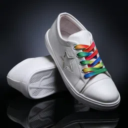 DEAS Women White Textured Sneakers-image-41