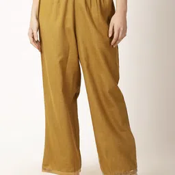 Rue Collection Women Comfort Flared Trousers-image-85
