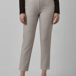 Van Heusen Woman Checked Printed Formal Trousers-image-80