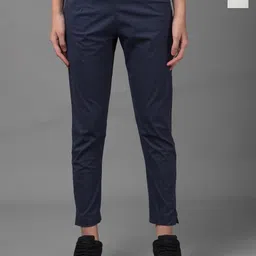 Dollar Missy Women Pack of 2 Smart Slim Fit Wrinkle Free Cotton Trousers-image-52