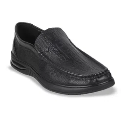 DAVINCHI Men Textured Leather Formal Loafers-image-52