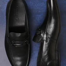 Cobblerz Men Leather Slip-On Formal Loafers-picture-17