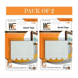 Art Street 2 Pcs Removable Damage Free Smart Velcro Strips-20