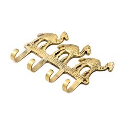 Indianshelf Brass Camel Wall Hooks Key Holder-26