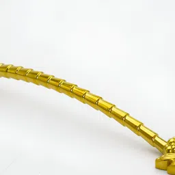 Rab Gold Toned Textured Glossy Finished Drawer Handle-image-59