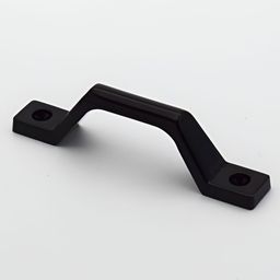 Rab Black Metal Glossy Finish Drawer Handle-6