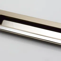 Rab Silver Toned Zinc Glossy Finish Door Handle-image-52