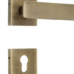 Indianshelf Beige Square Mortise Door Lock Handle Set-image-18