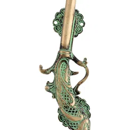 Indianshelf Beige & Green Left Side Gun Shaped Door Handle-image-68