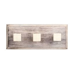 Indianshelf Cream Coloured & Beige Square Shaped Wall Hooks Holder-11