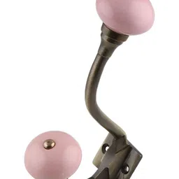 Indianshelf Pink Wall Hooks Key Holder-image-2
