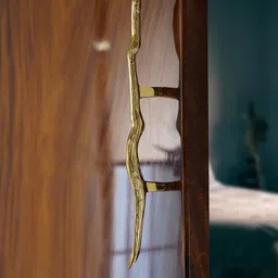 Folkstorys Gold-Toned Wardrobe Door Designer Handle-31