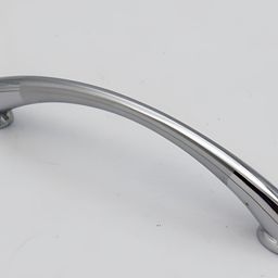 Rab Silver Toned Matte Finish Zinc Drawer Handle-11