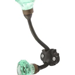Indianshelf Green Diamond Wall Hooks Key Holder-image-70