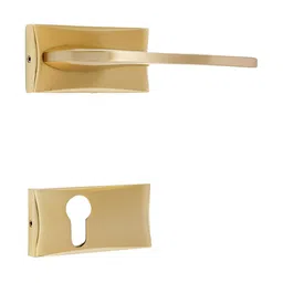 Indianshelf Beige Mortise Door Lock Handle Set-image-36