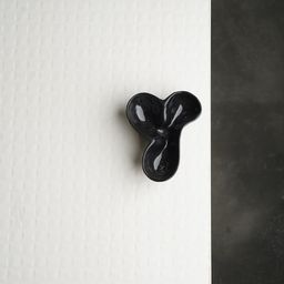 Folkstorys Black Solid Matrix Ontario Wardrobe Door knob-16