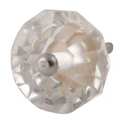 Indianshelf 6-Pcs Transparent Glass Cut Drawer Knobs-image-38