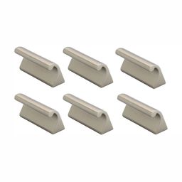 Rab Beige 6 Pieces Matte Finish Door Knobs-20