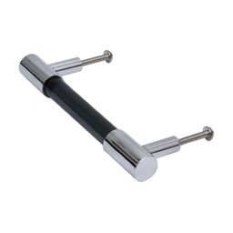 Indianshelf Black & Grey Cylinder Glass Door Handles-image-39