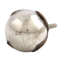 Indianshelf White 6 Pieces Metal Drawer Knobs-image-20