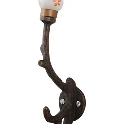 Indianshelf Red Ceramic Tiny Tree Wall Hooks Key Holder-image-65