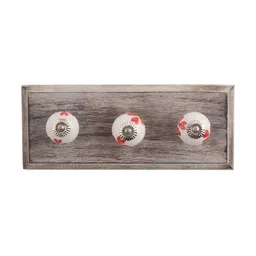 Indianshelf Red Heart Wall Hooks Key Holder-image-18