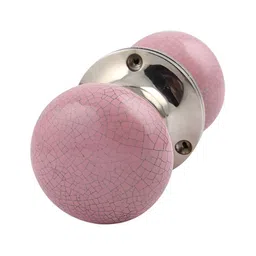 Indianshelf Pink Crackle Printed Door Handle-image-16