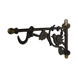 Aakrati Beige Bird And Tree Shape Brass Wall Hook-26
