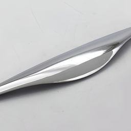 Rab Silver Toned Glossy Finish Drawer Handle-picture-17