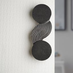 Folkstorys Black Textured Door Handle-51