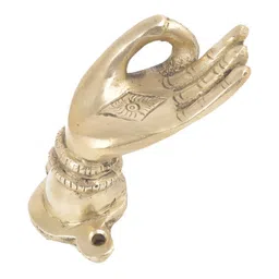 Indianshelf Beige Buddha Hand Door Handle-image-75