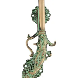 Indianshelf Beige & Green Right Side Gun Shaped Door Handle-image-47