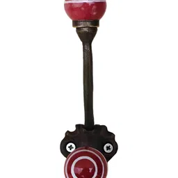 Indianshelf Red Cherry Strip Wall Hooks Key Holder-image-46