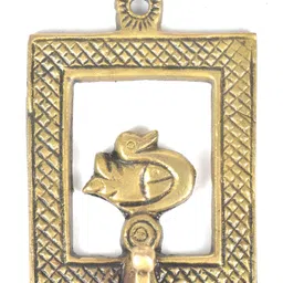 Indianshelf Beige Duck Brass Wall Hook-image-15