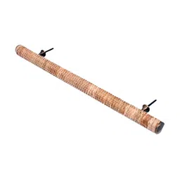 Indianshelf Brown Large Round Rattan Metal Cabinet Handle-image-12